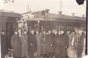 Члены Бурято-Монгольского правительства. Москва.