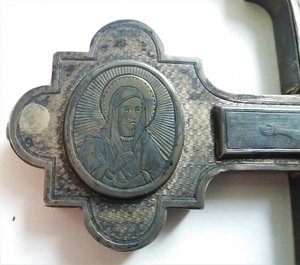 Напрестольный крест. Серебро. 84