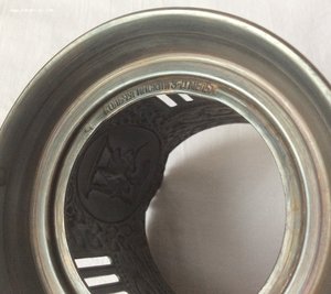 Подстаканник ВДНХ. Рабочий и колхозница. Кольчугино.