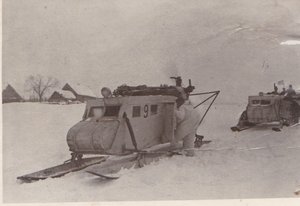 Аэросани в бою. Подборка фото. ВОВ. 1942-43 гг.