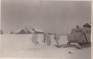 Аэросани в бою. Подборка фото. ВОВ. 1942-43 гг.