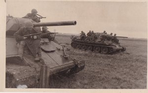 Танковый десант. Ленфронт.1942 г.