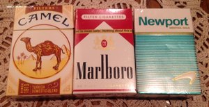 Marlboro, Camel,Newport из USA