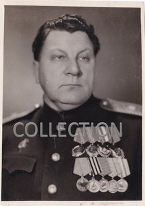 Генерал-майор техвойск Иван Андреевич Шмелев. 10.01.1947