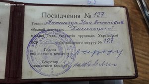 Два депутатских удостоверения на одного человека