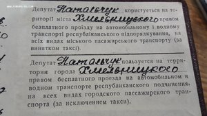 Два депутатских удостоверения на одного человека