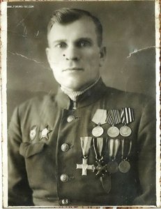 Военный  с Польскими Наградами.