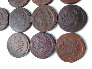 10 пятаков Екатерина II