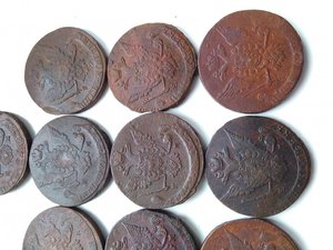 10 пятаков Екатерина II