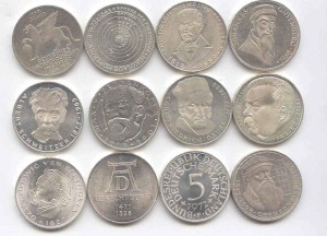 юбилейные монеты ФРГ