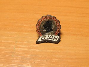Знак Общества Долой Неграмотность 20-е г.