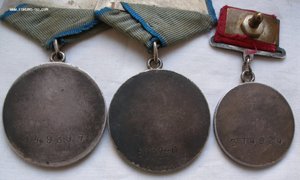 К-т , две Отваги, БЗ , КЗ  с 43 по 1944 г.