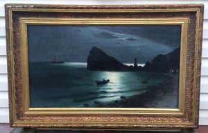 *Вид на Симеиз* худ. Л. Смирновъ