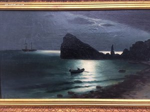 *Вид на Симеиз* худ. Л. Смирновъ