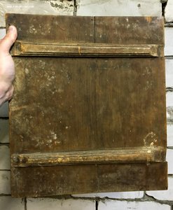 Большая ковчежная икона по золоту. Четырехчастник.