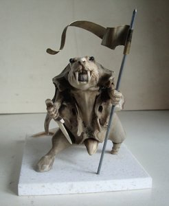 Крыса-воин. Кость.