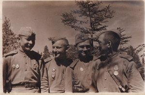 Отличившиеся в боях в Латвии 2-й Прибфронт.1944 г. Фамилии.