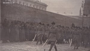 Парад частей войск ВЧК-ОГПУ. Москва,1927 год.