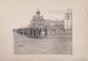 Парад Военной Школы им.ВЦИК. Москва,1922 год.