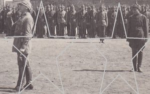 Парад курсантов в Кремле. Москва,1920 год.