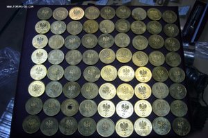 2 злотых польша - ассорти - 95 шт