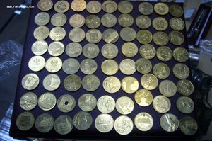 2 злотых польша - ассорти - 95 шт