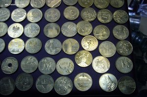 2 злотых польша - ассорти - 95 шт