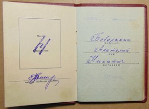 Орден Славы 3ст.№634960+док.