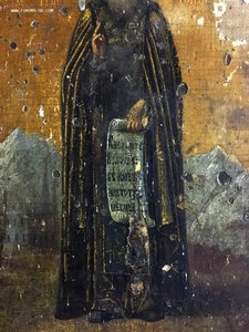 Икона Сергий Радонежский. Очень редкая.