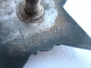 КЗ пятка №61966 с серебряной гайкой эмаль родная без потерь