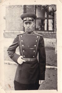 1-я рота Почётного караула. г.Будапешт. 1957 г. 2 фото.