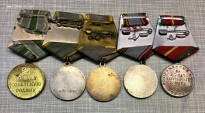 Комплект наград За оборону советского заполярья на доках!!!!