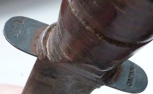 Боевой нож времен войны во Вьетнаме 1966г