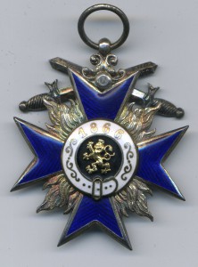 Бавария,Орден Военных Заслуг 4-го класса с мечами,серебро