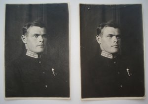 Летчик ГВФ с довоенными знаками.