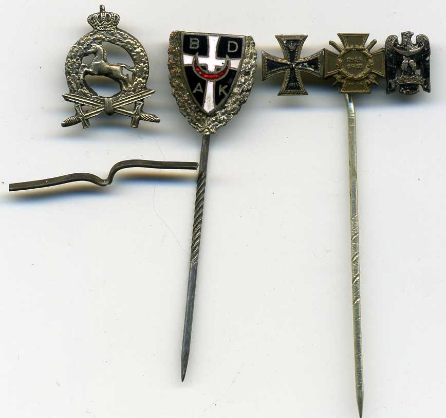 Миниатюры (фрачники) ветеранов 1МВ