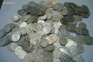 Кучка билона 1922-1929 - 735 шт