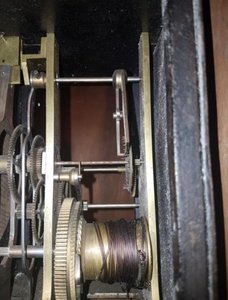 Настенный Французский регулятор 19 века. Длина 220 см.