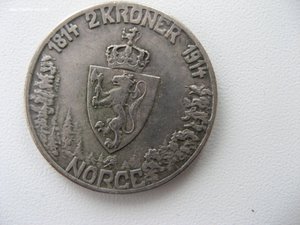 1914 г. 2 Кроны .Норвегия. Помогите определить