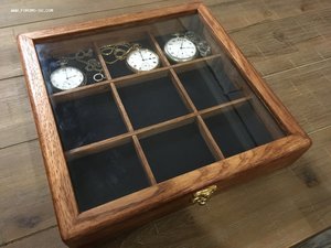 Коробка для карманных часов дуб