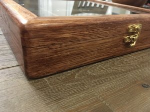 Коробка для карманных часов дуб