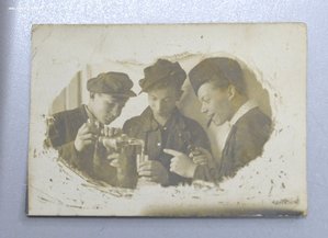 Документы и фото летчика Козина Н.М. с письмом о гибели