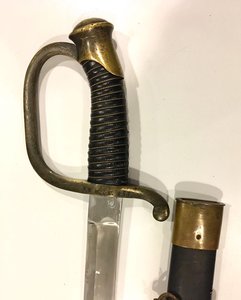 Шашка артиллерийская солдатская обр. 1868 г. Экспертиза ГИМ