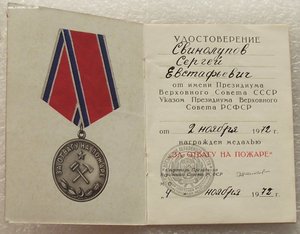 док к пожару на Свинолупова С.Е.