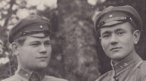 Сержанты пограничных частей. Шашки. 1930-е гг.