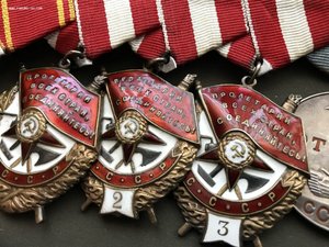 Хороший комплект - ОЛ+БКЗ перевыдача+БКЗ 2+БКЗ 3+ХХ лет РККА