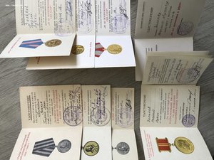 Хороший комплект - ОЛ+БКЗ перевыдача+БКЗ 2+БКЗ 3+ХХ лет РККА
