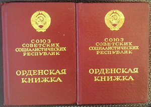 Материнские Славы 2ст. и 3ст. с орденскими.