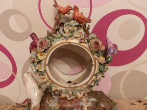 фарфоровый корпус от каминных часов