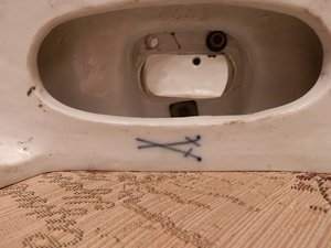 фарфоровый корпус от каминных часов